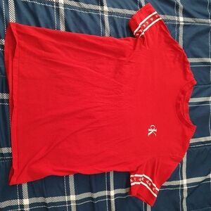 Red Calvin Klein Shirt